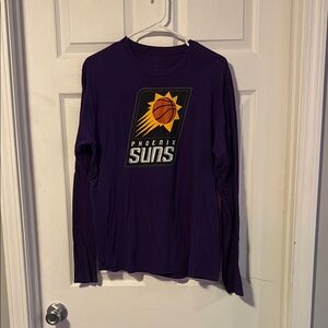 Fanatics Purple Phoenix Suns Long Sleeve Tee